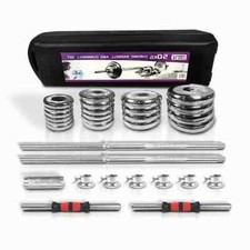 New Totall 110LB Dumbells Pair Gym Weight Dumbbell Body Building Free Weight Set