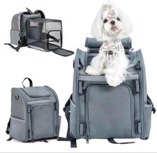 Expandable Small Pet Backpack up to 13 lbs. - Airline Approved - NIB