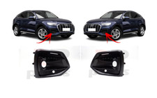 Für Audi Q5 Sportback 21-24 Neu Vorne Stoßstange Unterer Grill Schwarz Paar Set