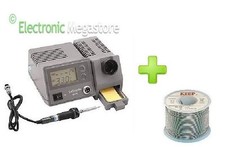 SDD-9 STAZIONE SALDANTE LAFAYETTE CON DISPLAY LCD E PORTASALDATORE 450°C 48W