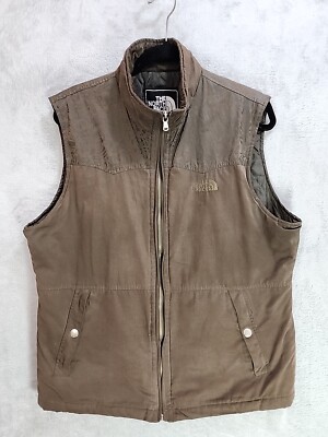 The North Face Men's L Summit Series Brown Vest Jacket