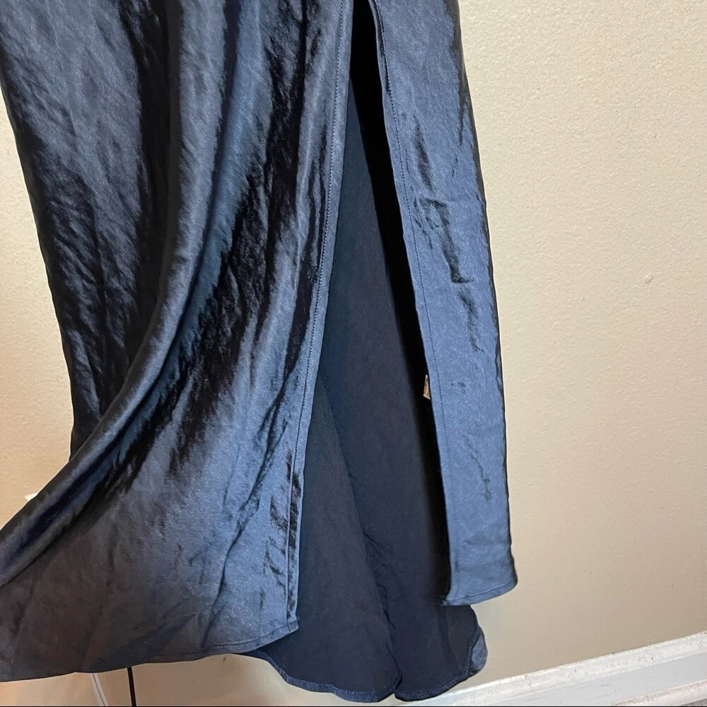 VALENTINO Abito Hepburn blu navy Whyte Valentine nuovo con etichetta taglia 8