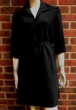 Vintage Carlo Pignatelli Black Dress size M