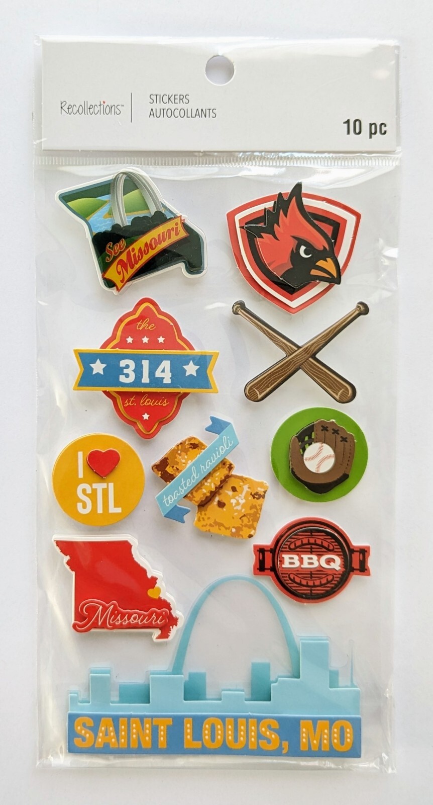 Saint Louis Missouri US Travel Scrapbooking Stickers by Recollections eBay