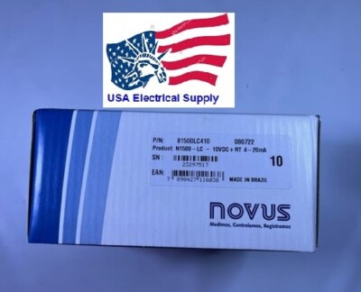 81500LC410 Novus Load Cell Panel Meters N1500-LC 100/240VAC/DC