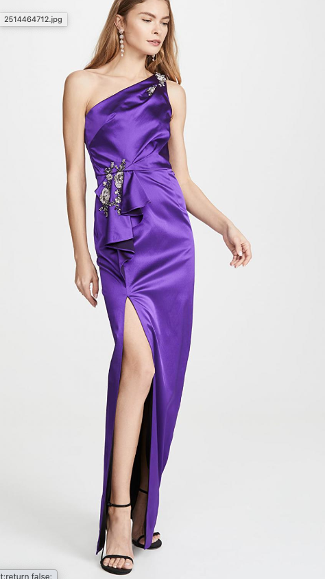 purple satin one shoulder dress One Shoulder Purple Satin Prom Dresses, One Shoulder Purple Satin Formal Evening Dresses, US 14 / Purple as Pics / No Rush
