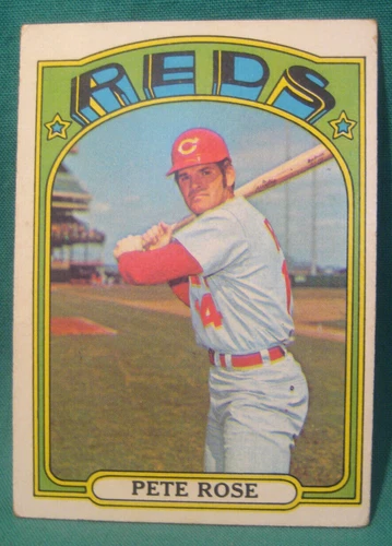 1972 Topps #559-Pete Rose-Cincinnati Reds-High Number-VG-VGEX-#3614