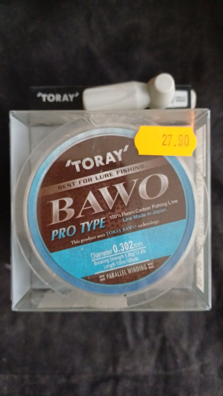 Toray Fluoro Bawo PRO Type fluorocarbone 0.302mm invisible contre la méfiance des carnassiers