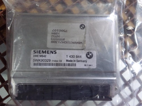 BMW 3 SERIES ECU ENGINE ECU, E46, P/N 1430844, ECU ONLY, 09/98-07/06 98 99 00 01