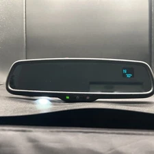 Gentex 455 Autodim Mirror  Green Compass/Temp-Two Line Display FREE WireCover