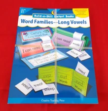 New! Creative Teaching Press Lot of 10 Build A Skill Phonics Books (K-1)