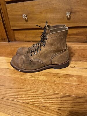 Red Wing Iron Ranger 8113 Hawthorne Muleskinner roughout boot