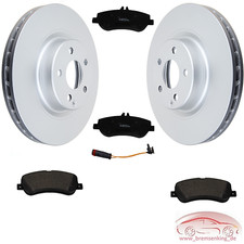 Bremsen Set VORNE Bremsscheiben beschichtet u Beläge Mercedes GLK Klasse X204 