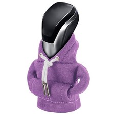 Gear Shift Hoodie, Universal Car Shift Knob Cover, Mini Hoodie for Purple