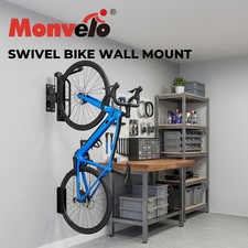 MONVELO Bike Rack Hook-mounted Parking Rack Swivel Wall Mount Bike Storage 4PCS