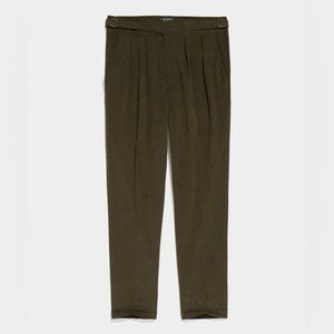 NEW W/TAGS Todd Snyder Lightweight Cotton Gurka Olive 38/32 Italian Fabric