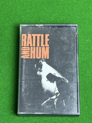 U2 Rattle And Hum Audio Cassette Tape VGC+