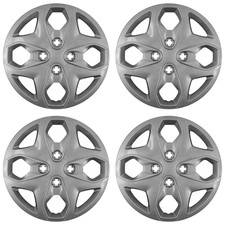 Set Of 4 15 Wheel Covers Hub Caps Full Rim Tire Hubs For 2011-2015 Ford Fiesta Set Of 4 15 Wheel Covers Hub Caps Full Rim Tire Hubs For 2011-2015 Ford Fiesta