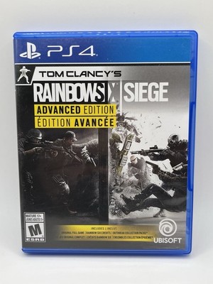 Rainbow Six Siege Advanced Edition PS4 (Sony PlayStation 4, 2017)  CIB Complete