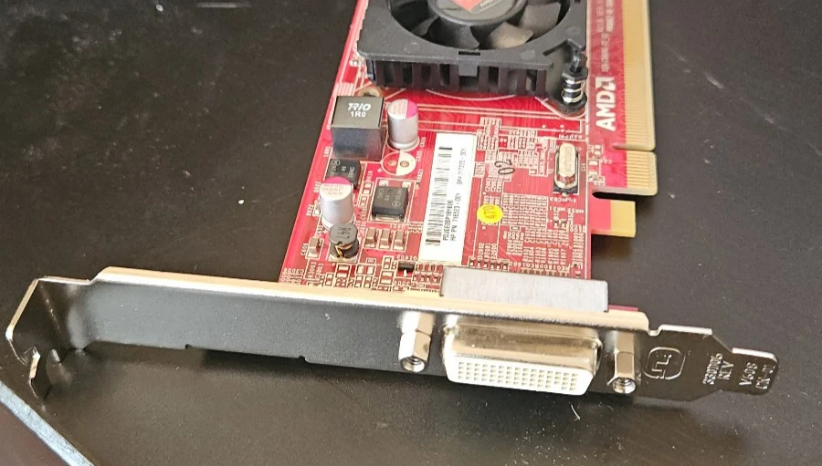 AMD Radeon HD 8350 1GB DDR3 Video Card HP 716523-001 Used Fully Working - Image 2 of 3