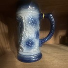 German Breweriana Stein Mug Blue & Gray Coat of Arms "GERMANY" — photo 2
