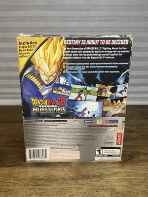 Dragonball Z Burst Limit Blu-Ray Limited Edition Dragon Ball PS3