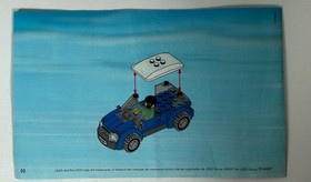 Lego City 60081 Pickup and Instructions Manual Booklet
