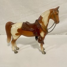 Breyer Western Pony with Original Saddle- Horse 42 Vintage 1950 s-1960 s USA