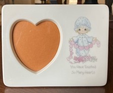 Picture Frame Precious Moments "You Have Touched So Many Hearts"