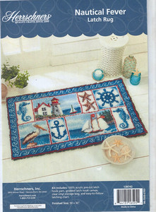 Herreschers Nautical Fever Latch Hook Rug Pattern