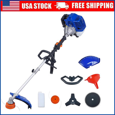 43cc/52cc Gasoline String Trimmer 2-Stroke 3 in 1 Brush Cutter Weed Eater Wacker