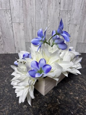 Flower Table Centerpieces - Set of 6 Floral Arrangement Artificial Wedding 