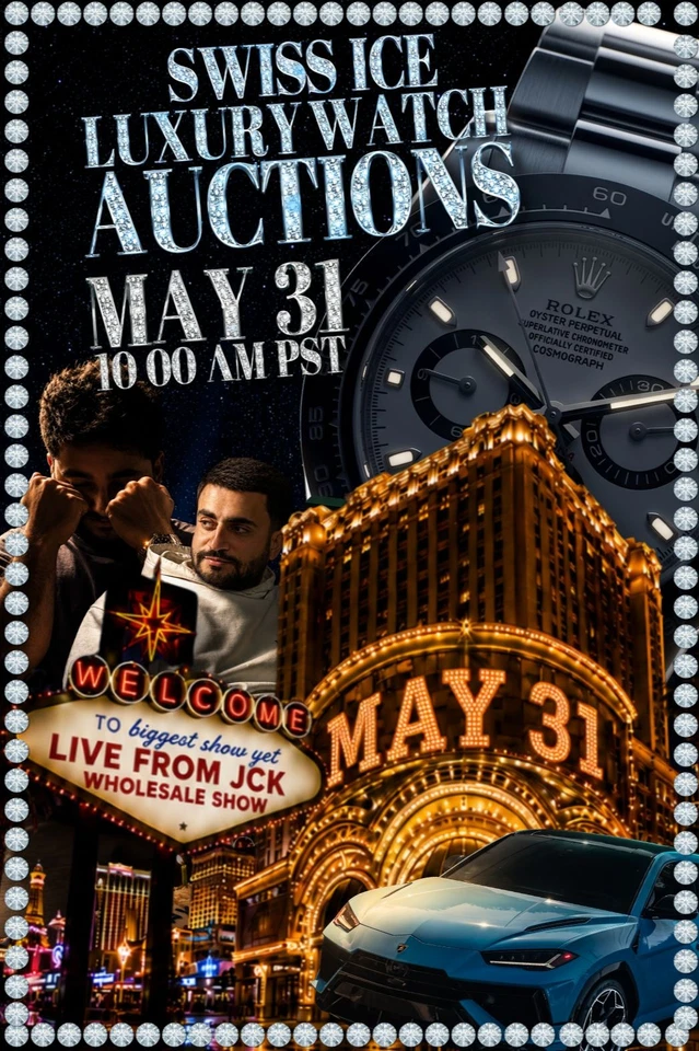 💸 THE MAIN EVENT  💸 $1 START LUXURY WATCHES 🔥 LIVE FROM LAS VEGAS 🔥