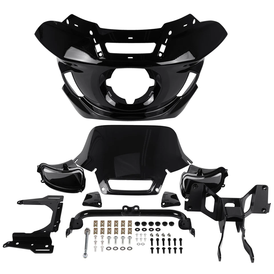 For 2018-Up Harley Street-Bob FXBB/FXBBS Headlight Fairings Windshield Bracket  Foto 4 de 4