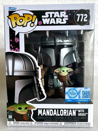 Funko Pop! Star Wars Impressions - Mandalorian with Grogu #772