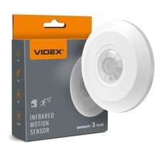 Bewegungsmelder PIR Aufputz VIDEX VL-SPC05W 800W 360&deg; IP20 Wei&szlig;