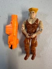 GI Joe Street Fighter II Guile Brown Variant 1993 Hasbro Loose Action Figure