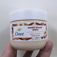 Dove Holiday Treats Limited Edition Maple Glazed Donut Body Scrub 15 Oz New