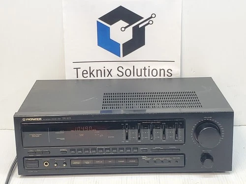 VTG Pioneer SX-201 Stereo Receiver Graphic Equalizer AM/FM TESTED WORKING