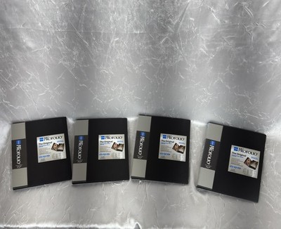 Itoya Art Profolio Original 5x7 Photo Presentation Album Black Lot of 4