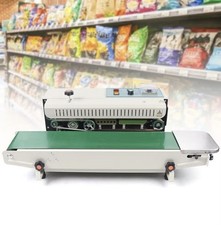 FR-900 Automatic Continuous Sealing Machine Food Sealer Horizontal Auto Impulse