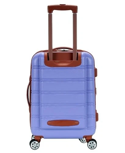 Rockland Melbourne Hardside Luggage with Spinner Wheels, Carry-On 20" - Lavender - Image 3 of 4