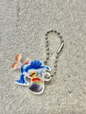 Vtg KELLOGGS Toucan Sam Fruit Loops Bag Charm Keychain