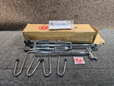 Gibraltar 7614 Double-Braced Concert Cymbal Cradle Stand, Silver