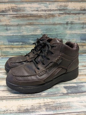 Irish Setter Men's 9 EE 3835 UltraDry Waterproof Brown Leather Moc Toe Boots