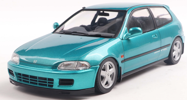 Honda Civic (EG6) 1991 Green Pearl 1999 1/18 - S1810405 Solido-image
