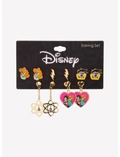 Disney A Goofy Movie Max & Roxanne Earring Set