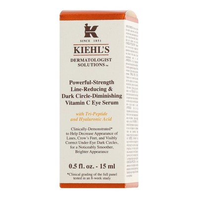 Kiehl's Powerful-Strength Line-Reducing Vitamin C Eye Serum 15ml
