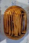 Hand Carved Hand Painted Vintage Mexican Folk Art Wood Tray  13.75 in. x 9.5 in. — photo 2