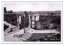 #523 Stampa 29,6 CM. x 20,9 Cm. Asti - Antiche Mura